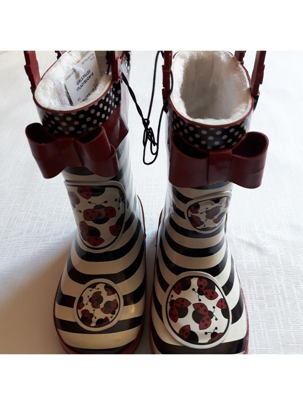 Kids Rubber boots Ladybug Stripe Polka Dots